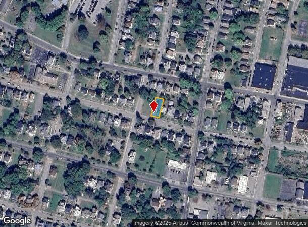 1321 Rorer Ave Sw, Roanoke, VA Parcel Map