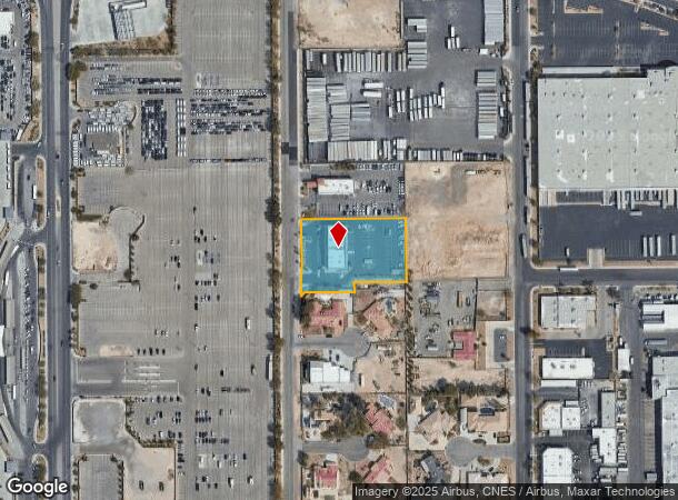  7080 La Cienega St, Las Vegas, NV Parcel Map