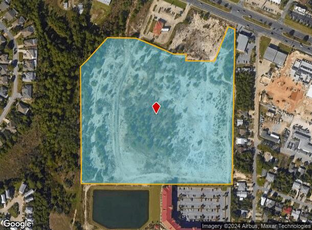  101 Parkside Cir, Panama City Beach, FL Parcel Map