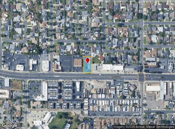 16503 Whittier Blvd, Whittier, CA Parcel Map