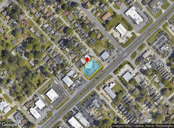  1157 S Military Hwy, Chesapeake, VA Parcel Map