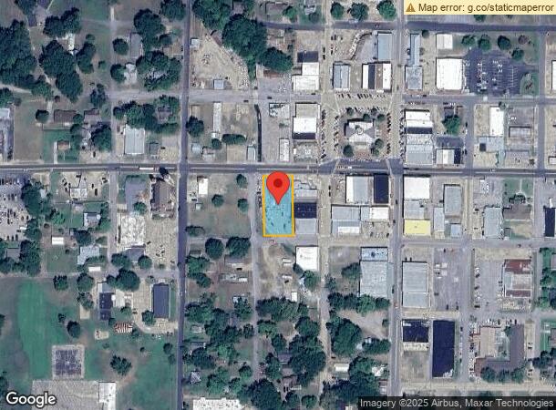  110 W Walnut St, Paris, AR Parcel Map