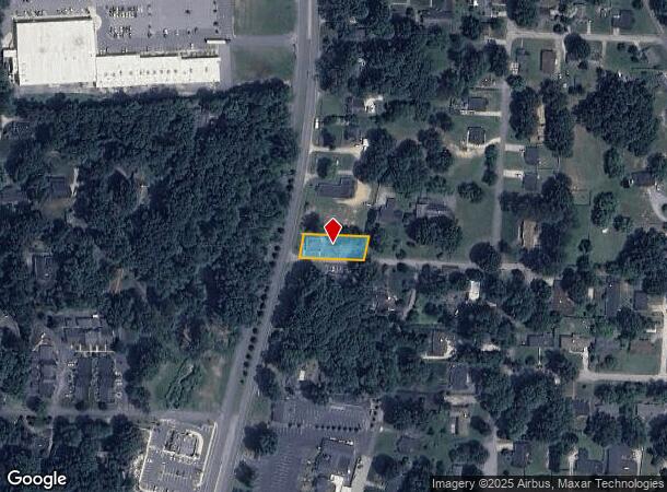  398 N Cannon Blvd, Kannapolis, NC Parcel Map