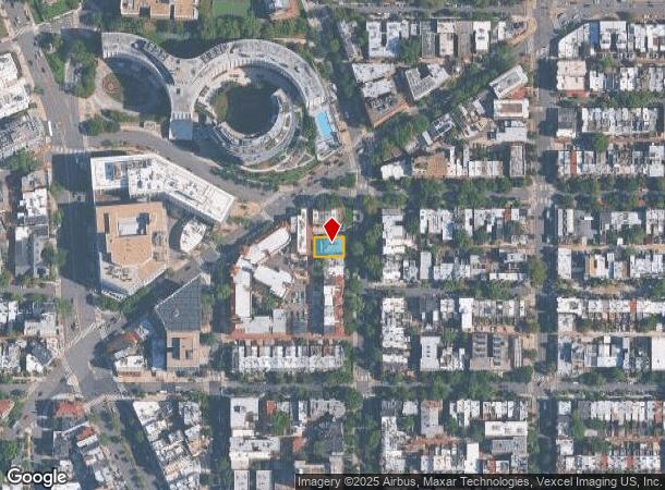 1860 19Th St Nw, Washington, DC Parcel Map