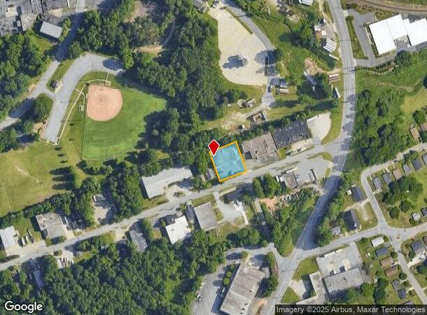  1200 Dorris Ave, High Point, NC Parcel Map