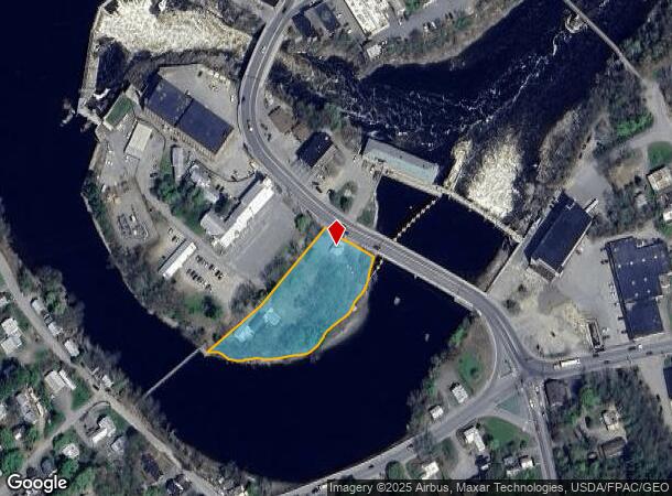 23 Island Ave, Skowhegan, ME Parcel Map