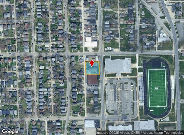 3316 S Calhoun St, Fort Wayne, IN Parcel Map