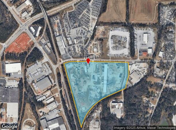 6857 Chapman Rd, Lithonia, GA Parcel Map