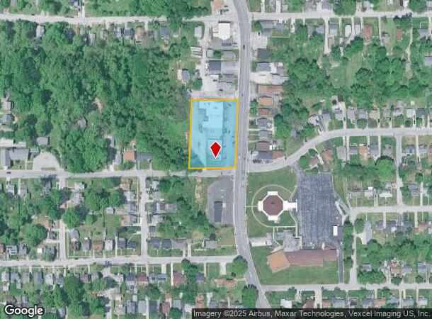 1100 Milton Rd, Alton, IL Parcel Map