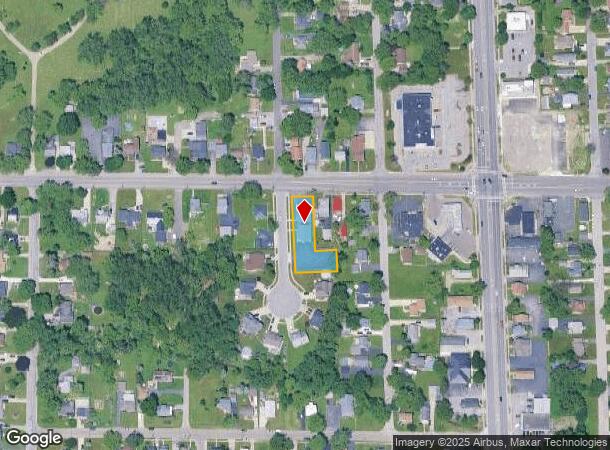  721 Center Rd, Buffalo, NY Parcel Map