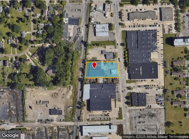  24711 Sherwood, Center Line, MI Parcel Map