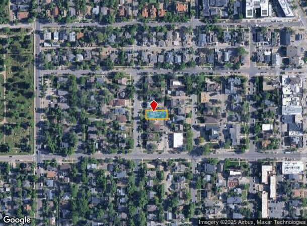 1134 10Th St, Boulder, CO Parcel Map