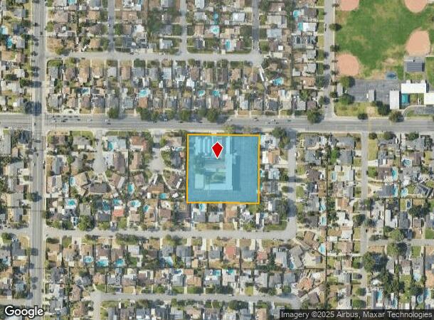  1100 E Cameron Ave, West Covina, CA Parcel Map