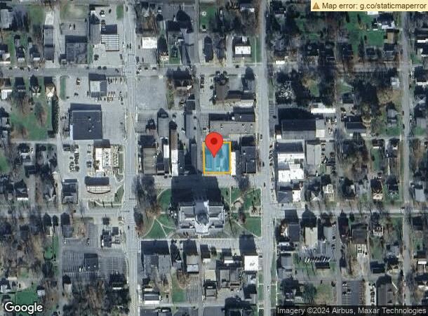  133 N Diamond St, Mercer, PA Parcel Map