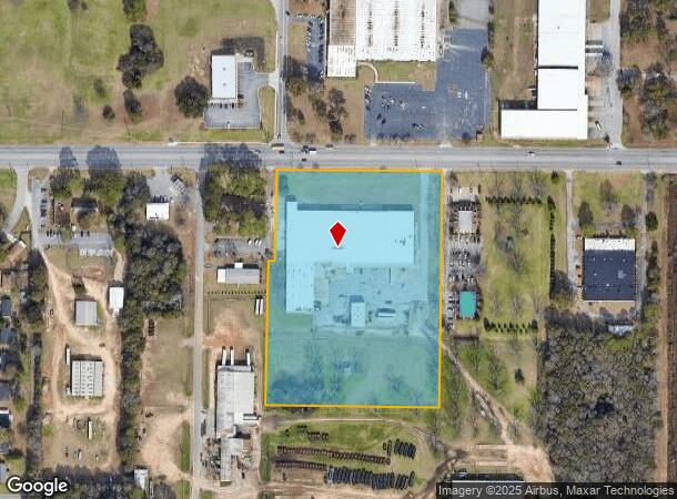  1316 W Oakridge Dr, Albany, GA Parcel Map