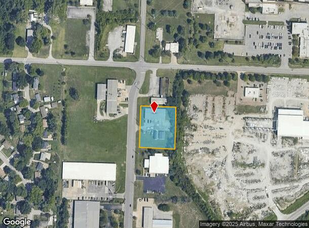  1207 S Powell Rd, Independence, MO Parcel Map