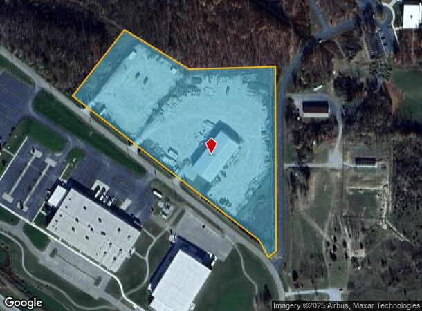  23 Pequignot Dr, Pierceton, IN Parcel Map