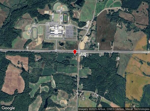 25190 Highway Fifty Eight, Baskerville, VA Parcel Map