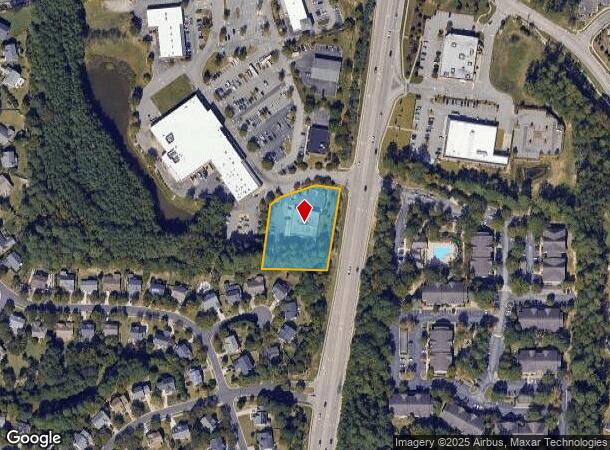  1757 W Williams St, Apex, NC Parcel Map