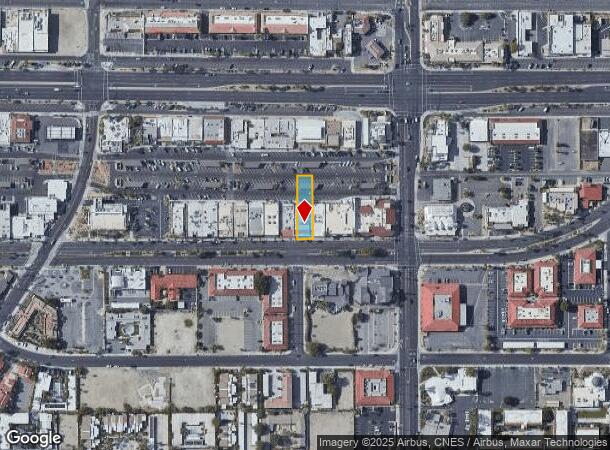 73950 El Paseo, Palm Desert, CA Parcel Map