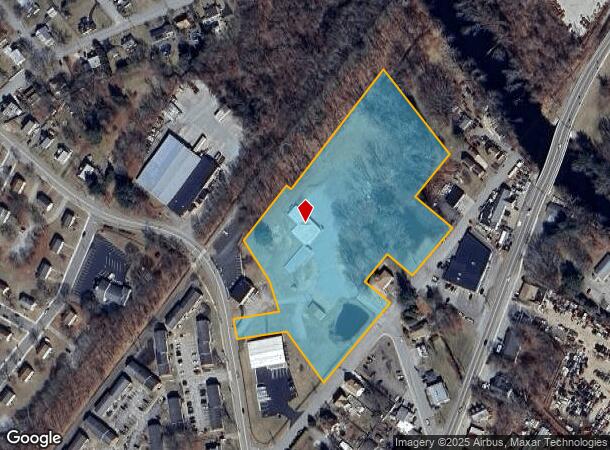  42 Natchaug St, Willimantic, CT Parcel Map