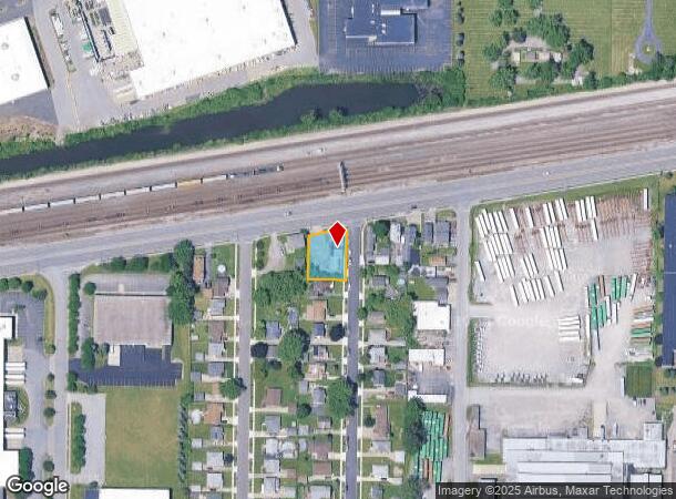 2641 Broadway St, Buffalo, NY Parcel Map