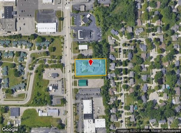 1075 Washington Ave, Holland, MI Parcel Map