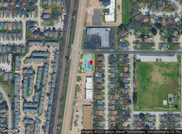  6650 Denton Hwy, Watauga, TX Parcel Map