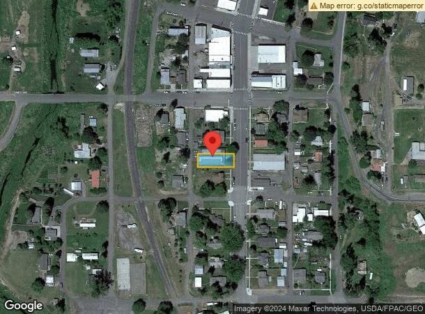  716 S Whitman Ave, Rosalia, WA Parcel Map