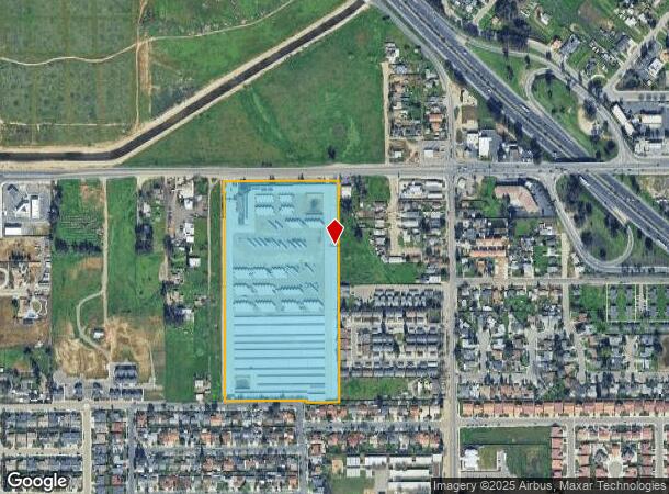 5625 W Shaw Ave, Fresno, CA Parcel Map