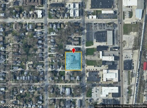 713 S Randolph St, Champaign, IL Parcel Map