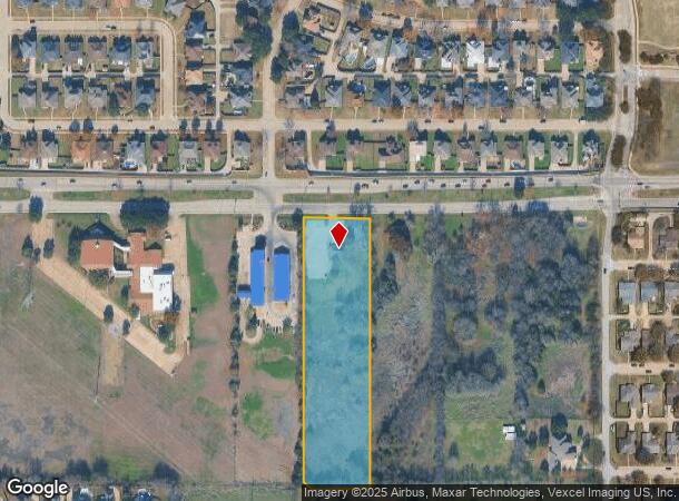 1120 W Belt Line Rd, Desoto, TX Parcel Map