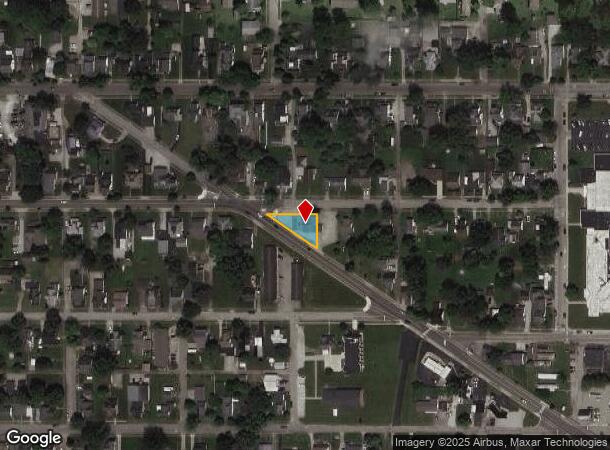  202 E Seminary St, Liberty, IN Parcel Map