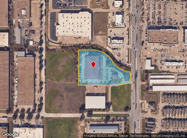  2409 Old Denton Rd, Carrollton, TX Parcel Map