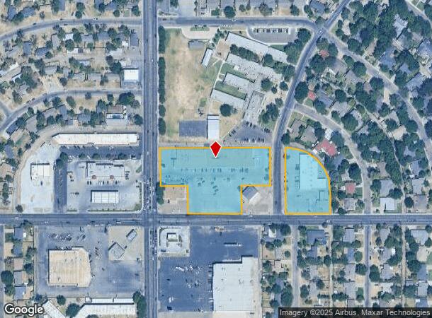  3313 S Georgia St, Amarillo, TX Parcel Map