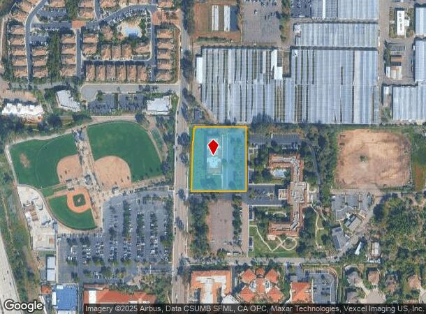 345 Saxony Rd, Encinitas, CA Parcel Map