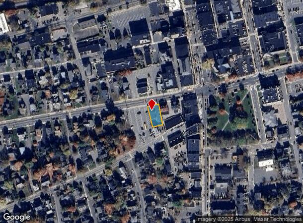 14 W Central St, Natick, MA Parcel Map
