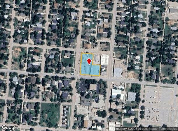  1318 N 8Th St, Abilene, TX Parcel Map