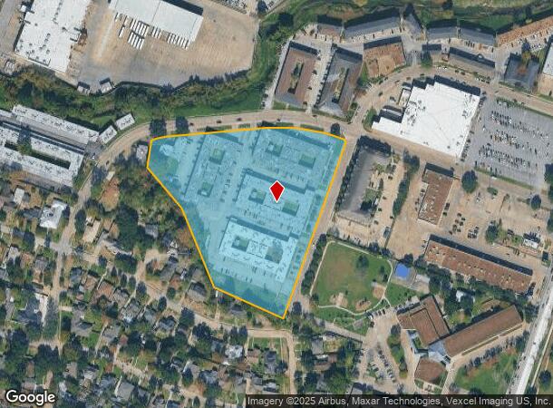  950 Villa De Matel Rd, Houston, TX Parcel Map