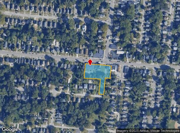  5821 Bramble Ave, Cincinnati, OH Parcel Map