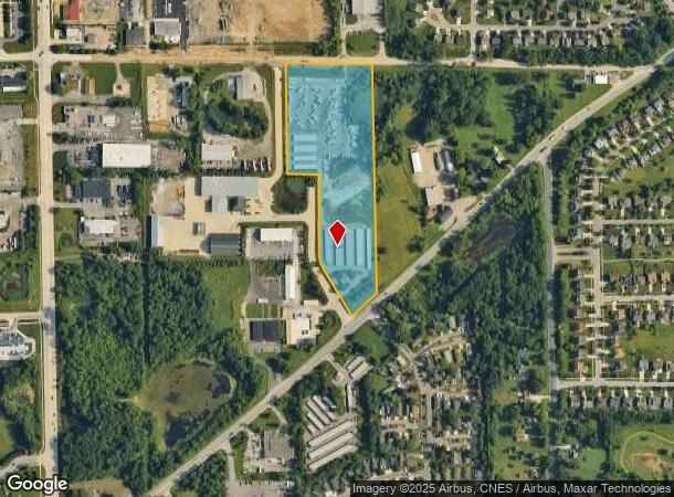  5200 W Michigan Ave, Ypsilanti, MI Parcel Map