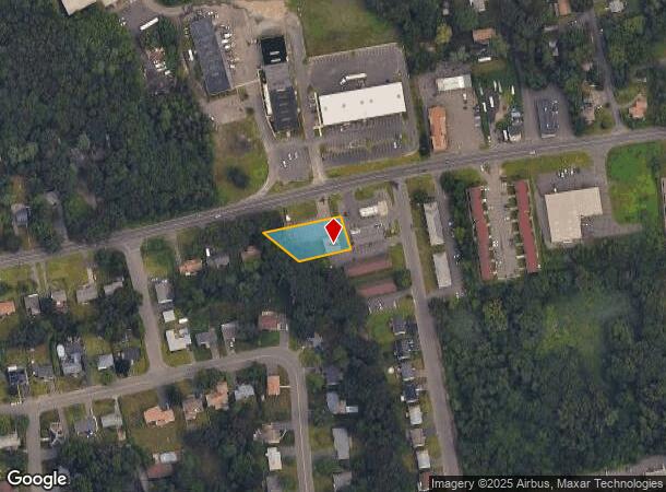  1264 Meriden Rd, Waterbury, CT Parcel Map