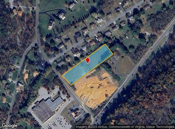 Laymantown Rd, Troutville, VA Parcel Map