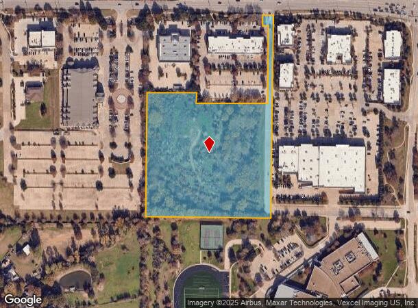  2185 E Southlake Blvd, Southlake, TX Parcel Map
