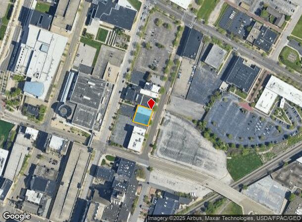  60 S Summit St, Akron, OH Parcel Map