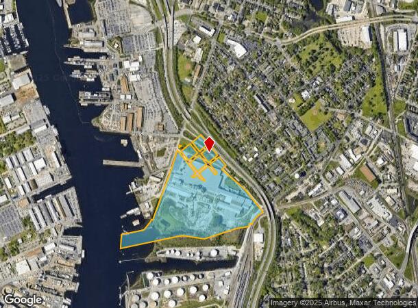  1424 S Main St, Norfolk, VA Parcel Map