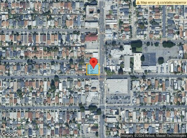  5251 S Main St, Los Angeles, CA Parcel Map