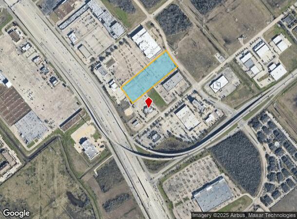 20975 Gulf Fwy, Webster, TX Parcel Map