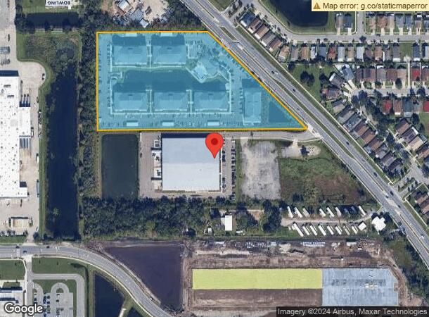  6400 Narcoossee Rd, Orlando, FL Parcel Map