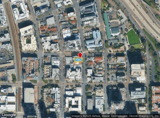 1668 Columbia St, San Diego, CA Parcel Map